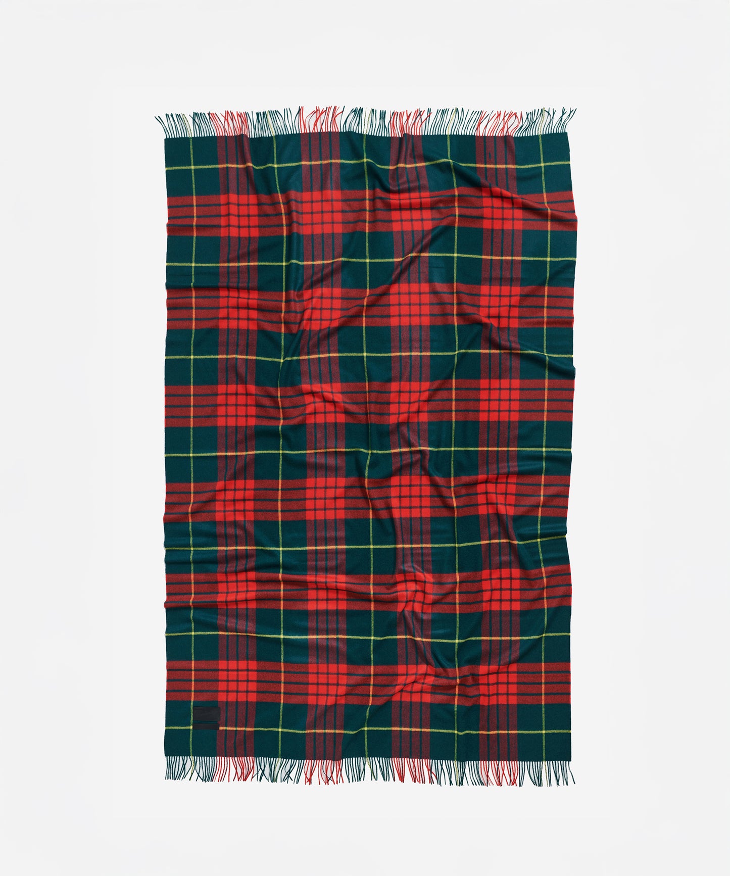 Queen Blanket, Lipstick Red Tartan