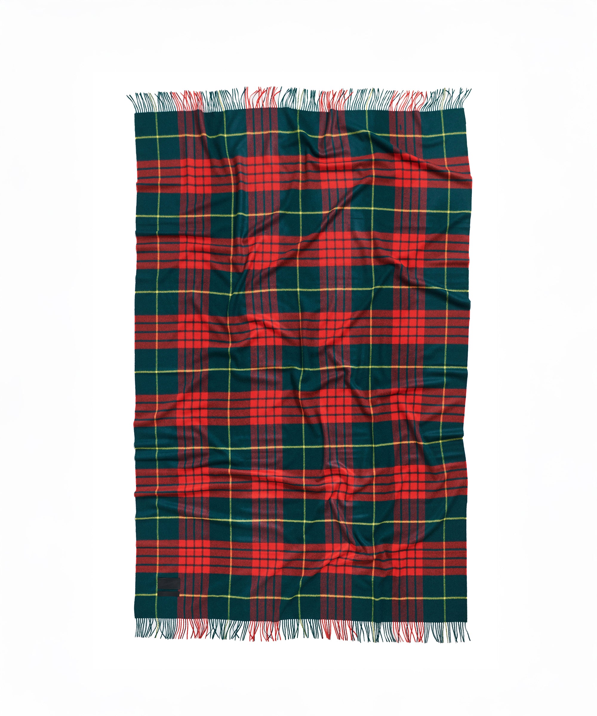 Queen Blanket, Lipstick Red Tartan