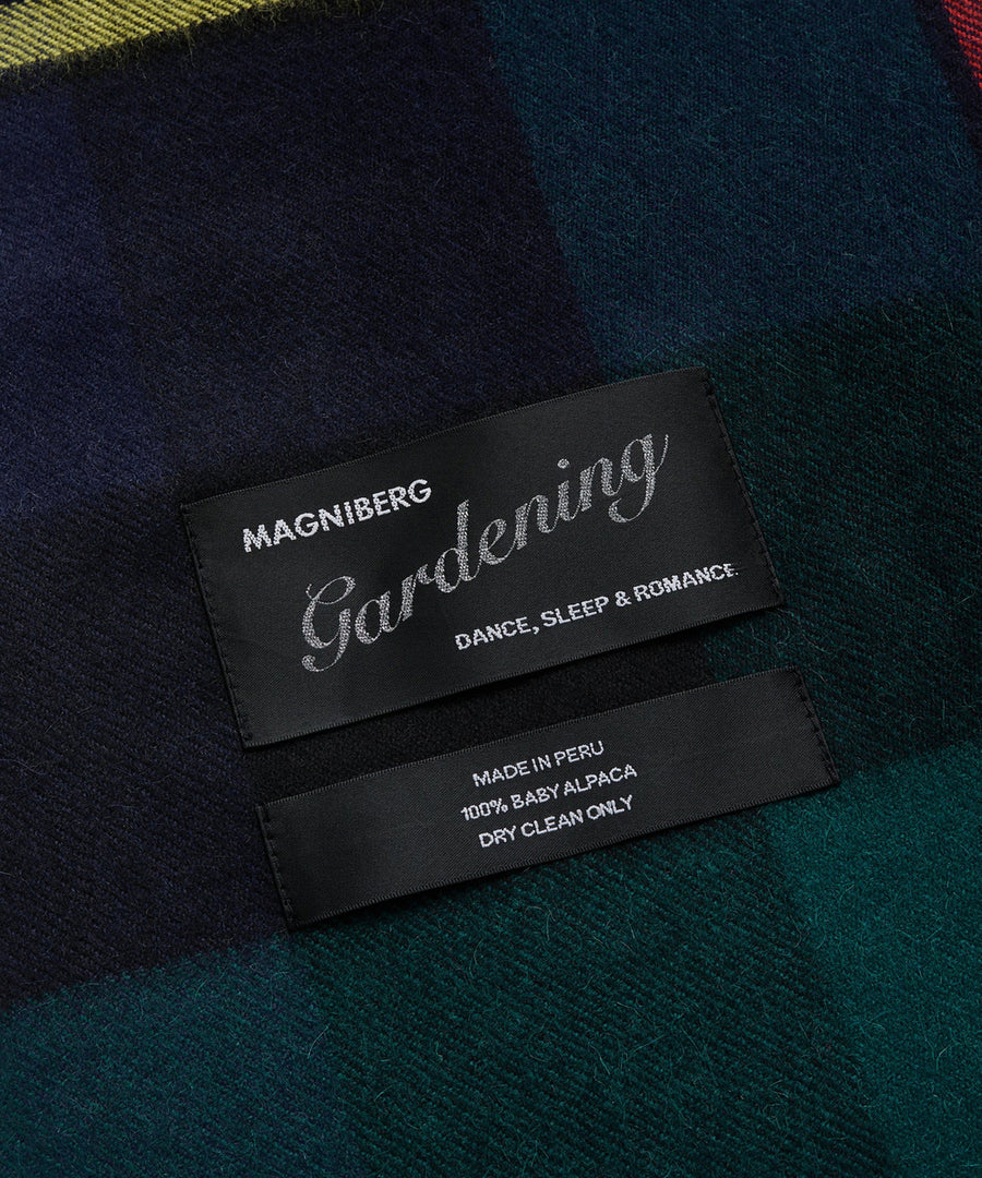 Queen Blanket, Scottish Green Tartan