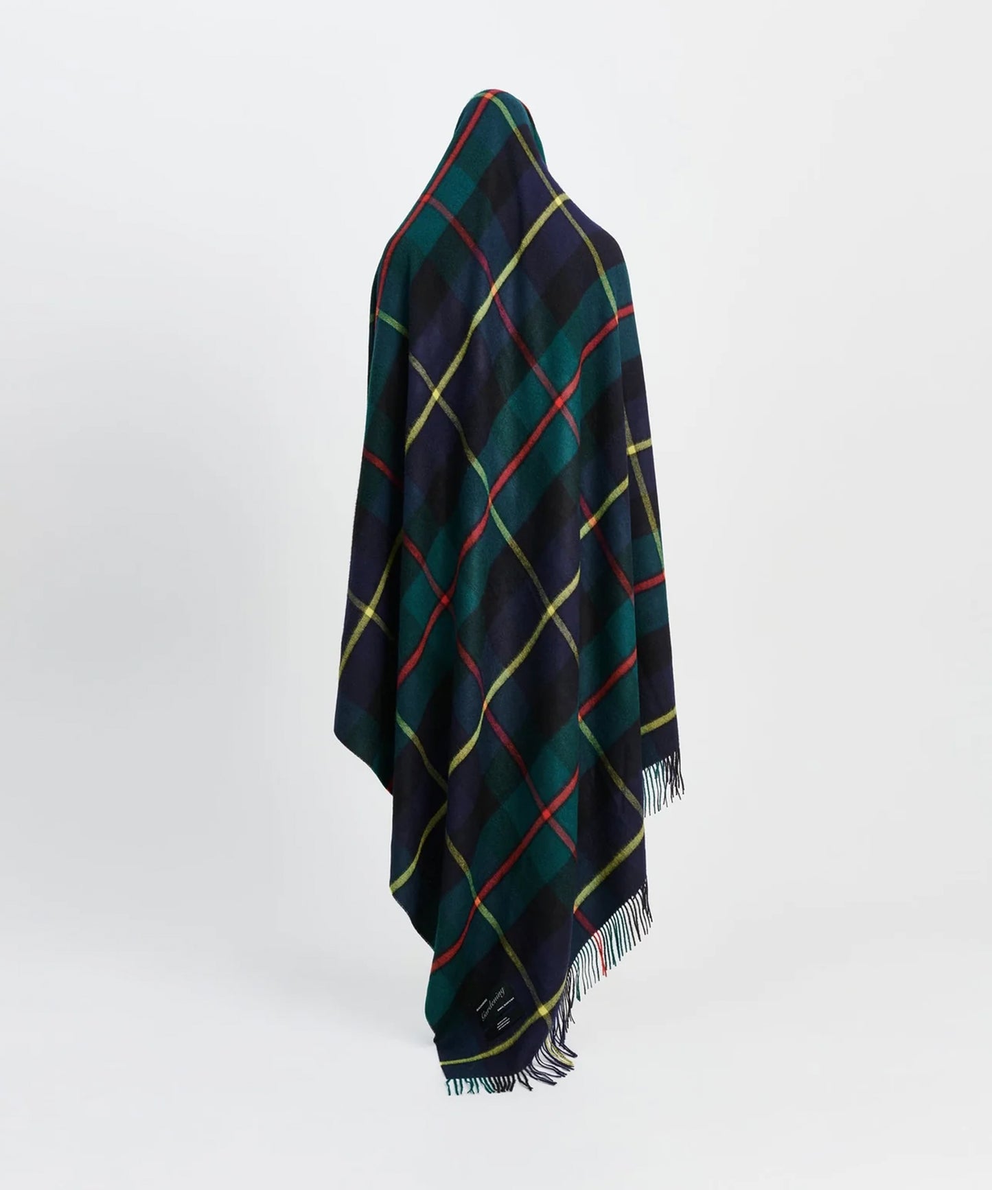 Queen Blanket, Scottish Green Tartan