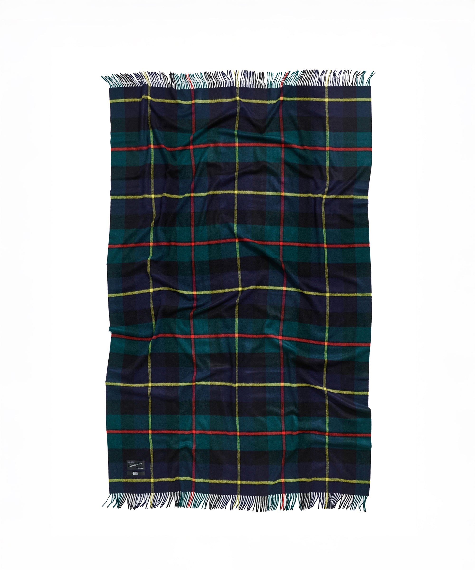 Queen Blanket, Scottish Green Tartan