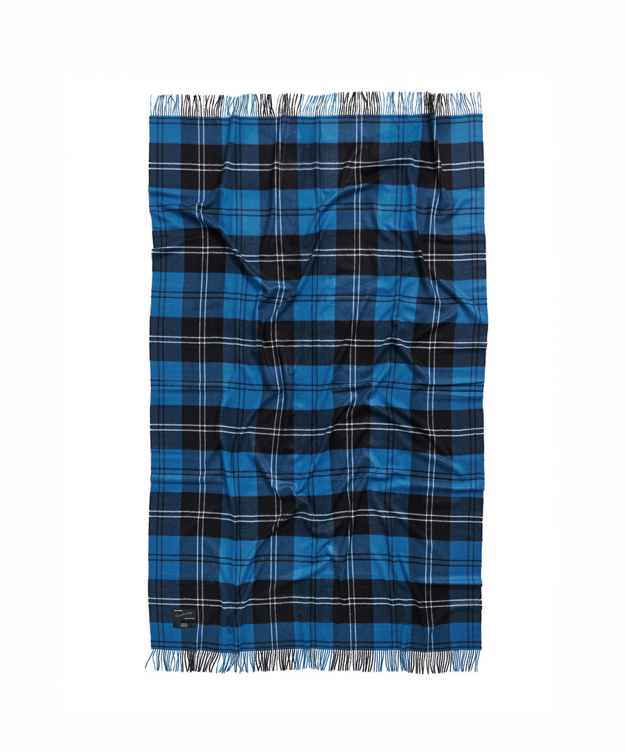 Queen Blanket, Volvo Blue Tartan