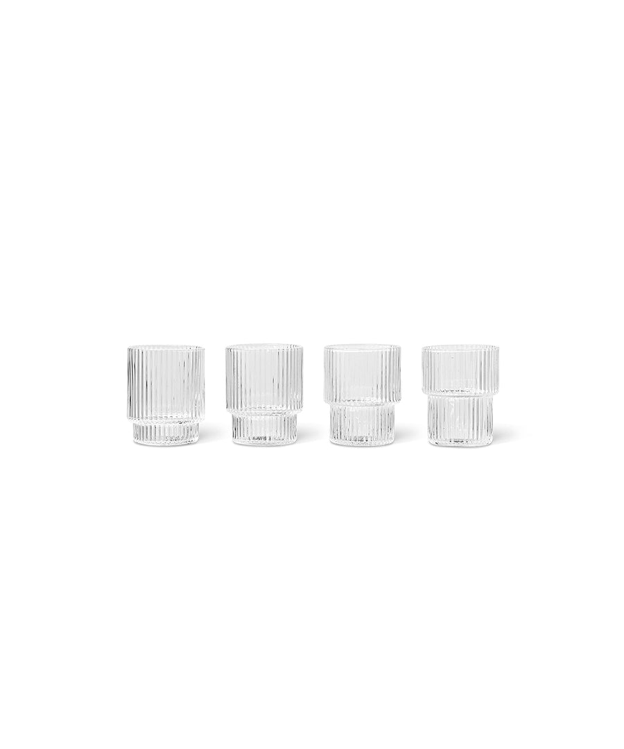 Ripple Small Glasses (set of 4)