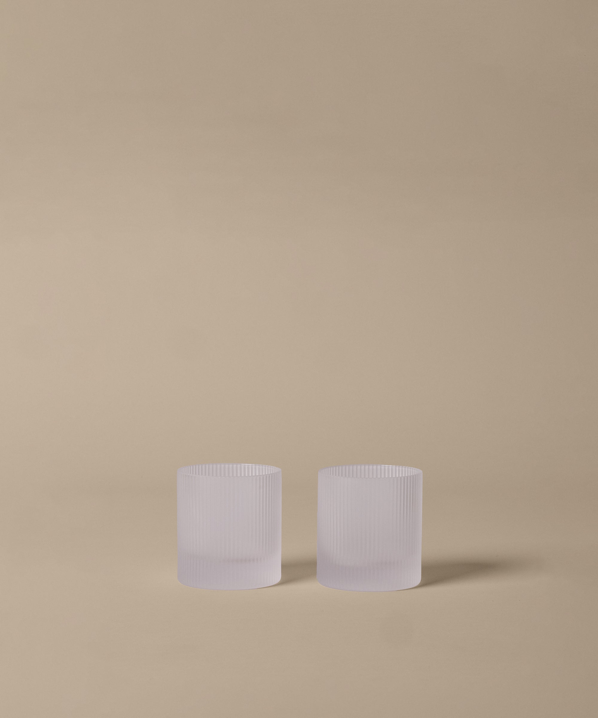 Ripple Tumbler Glasses, Set of 2