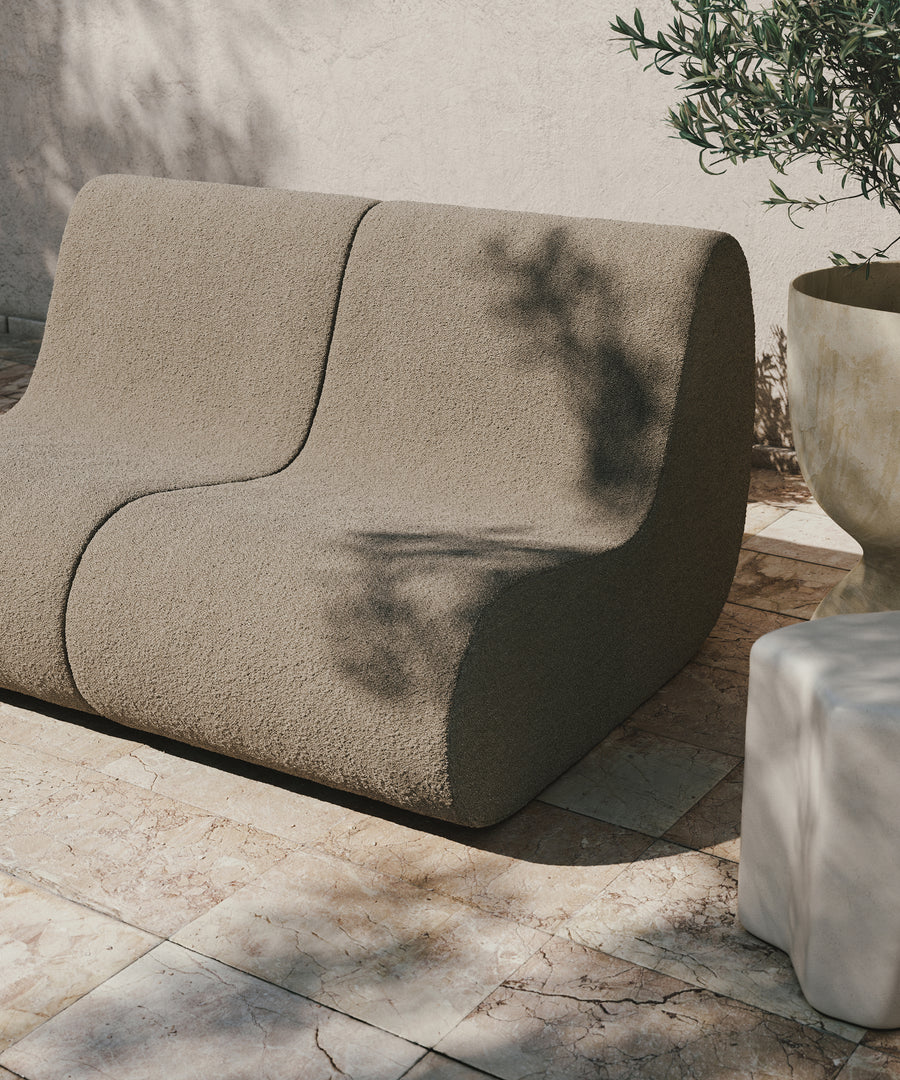 Rouli Center Module Pure Bouclé