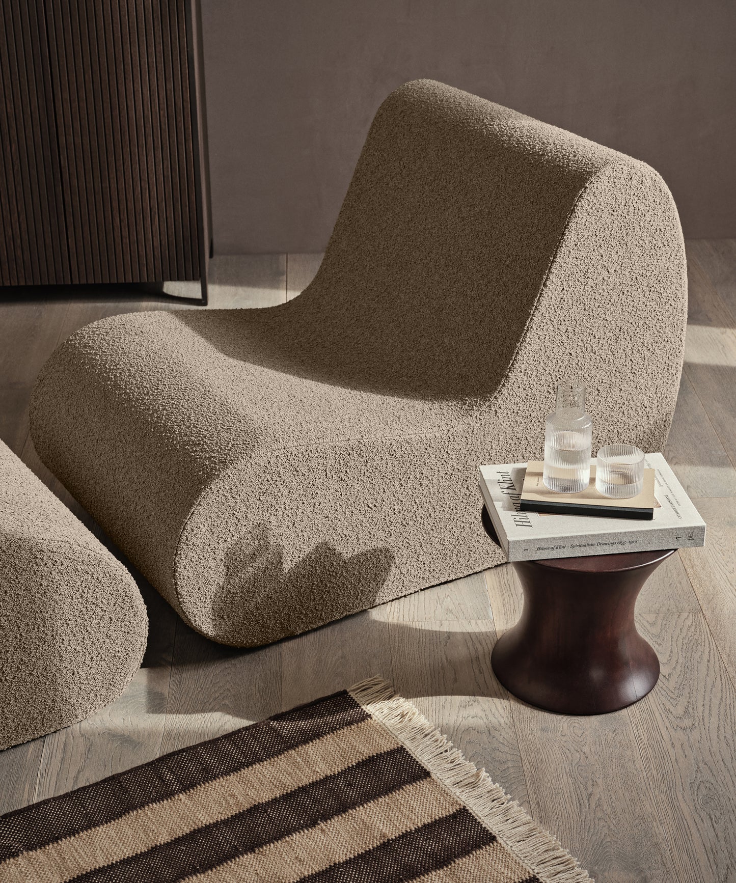 Rouli Center Module Pure Bouclé