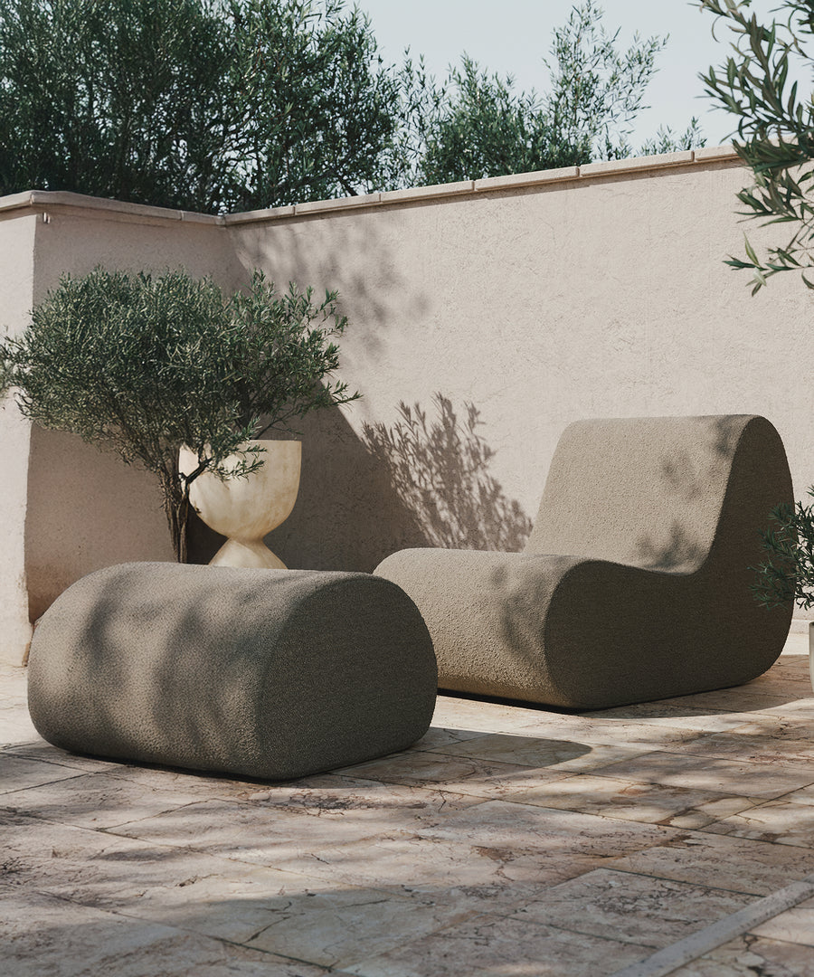 Rouli Pouf Pure Bouclé