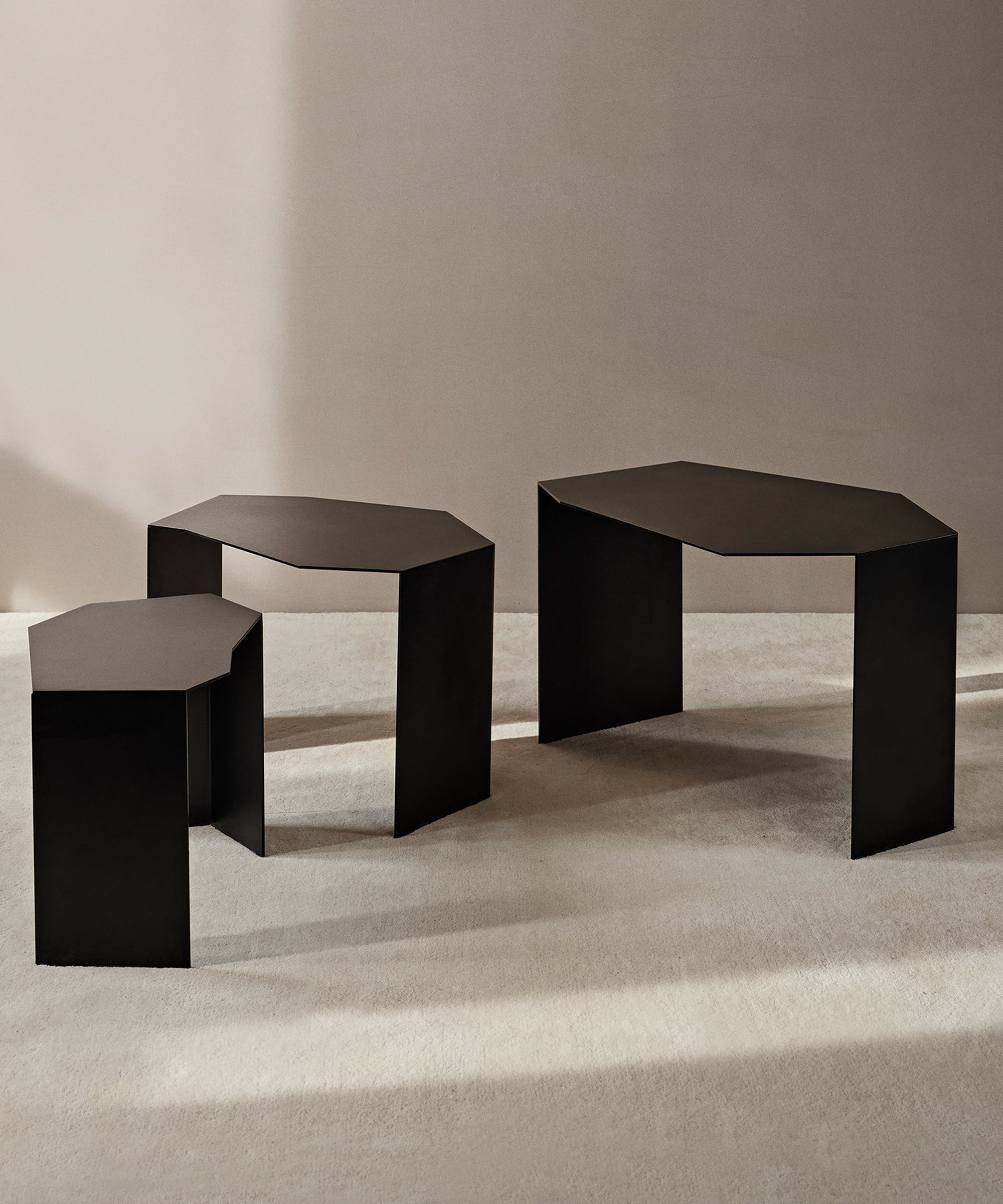 Shard Cluster Tables - Set of 3