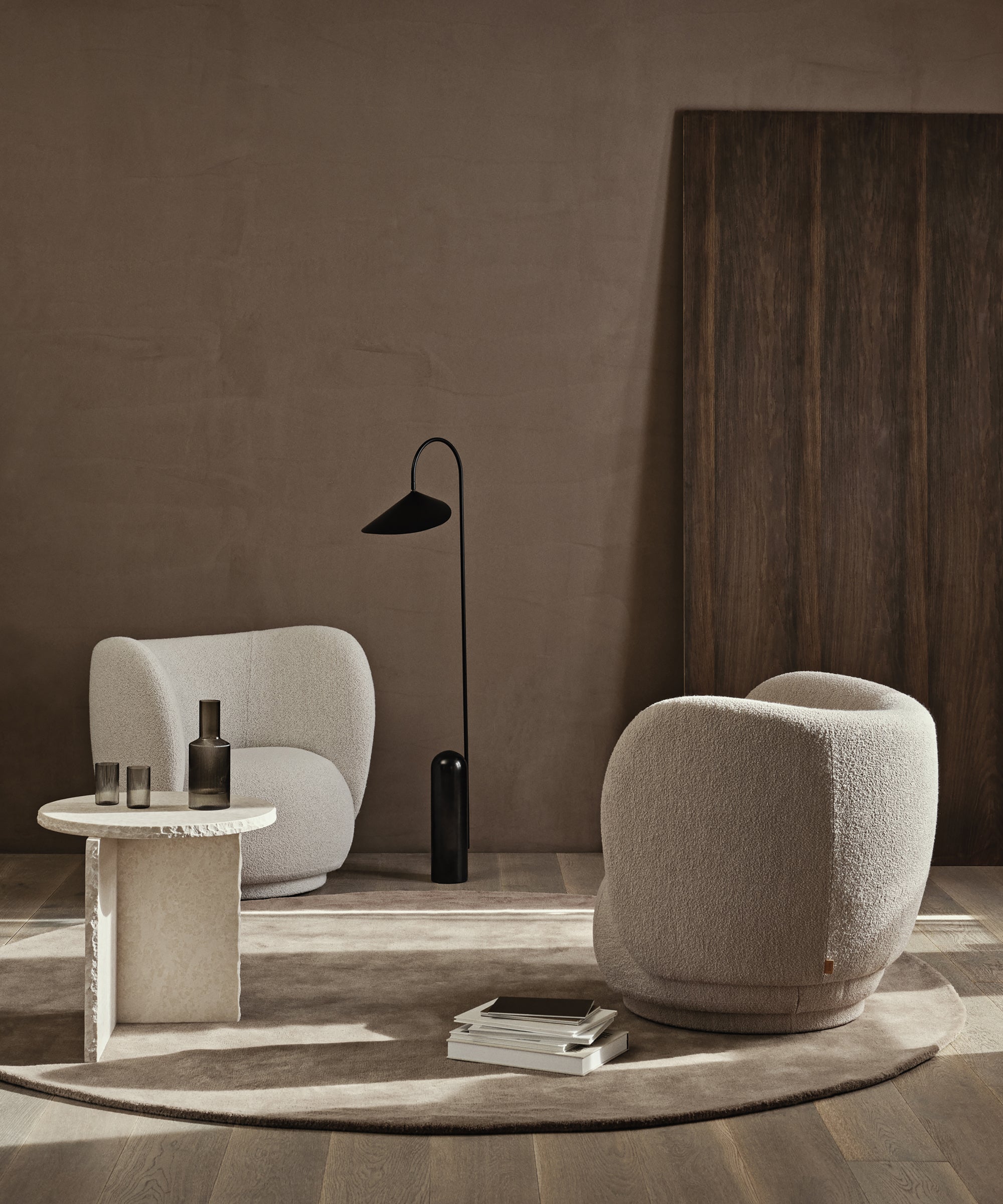 Stille Tufted Rug - Round