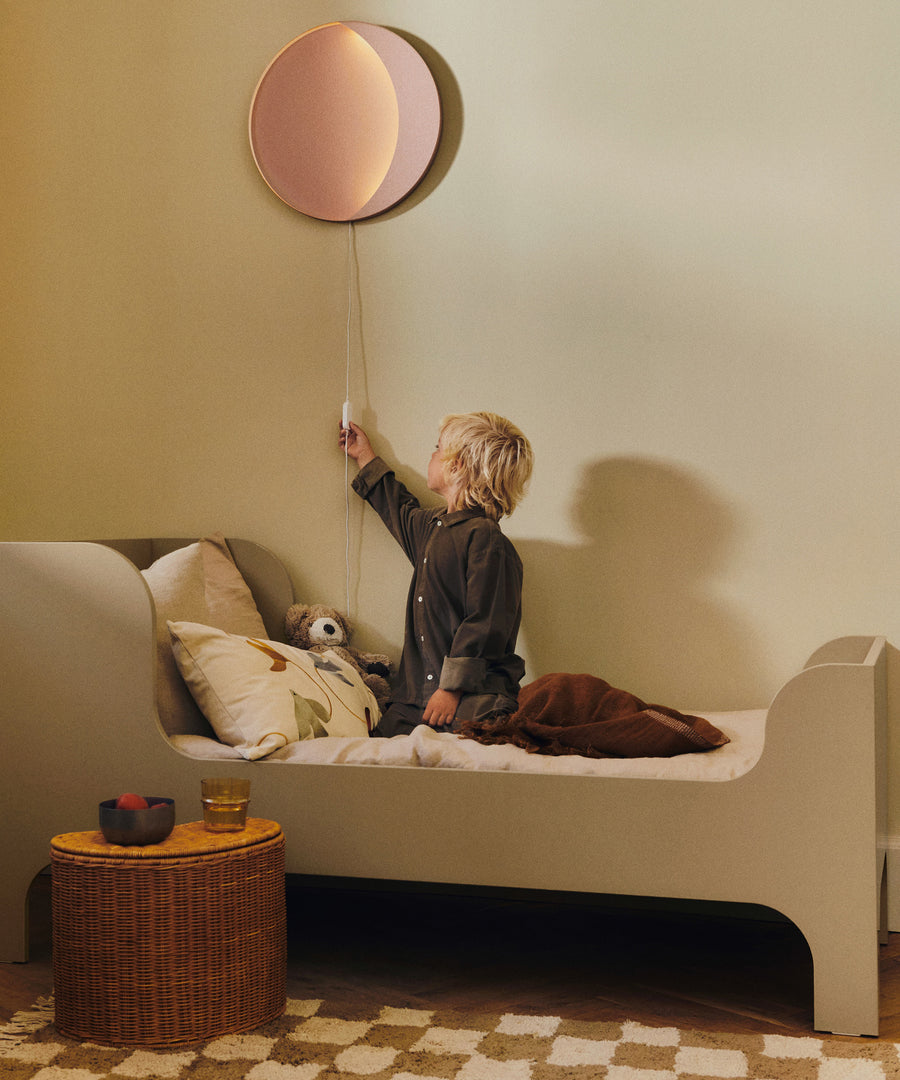 Swif Bird Embroidered Cushion, Rectangular