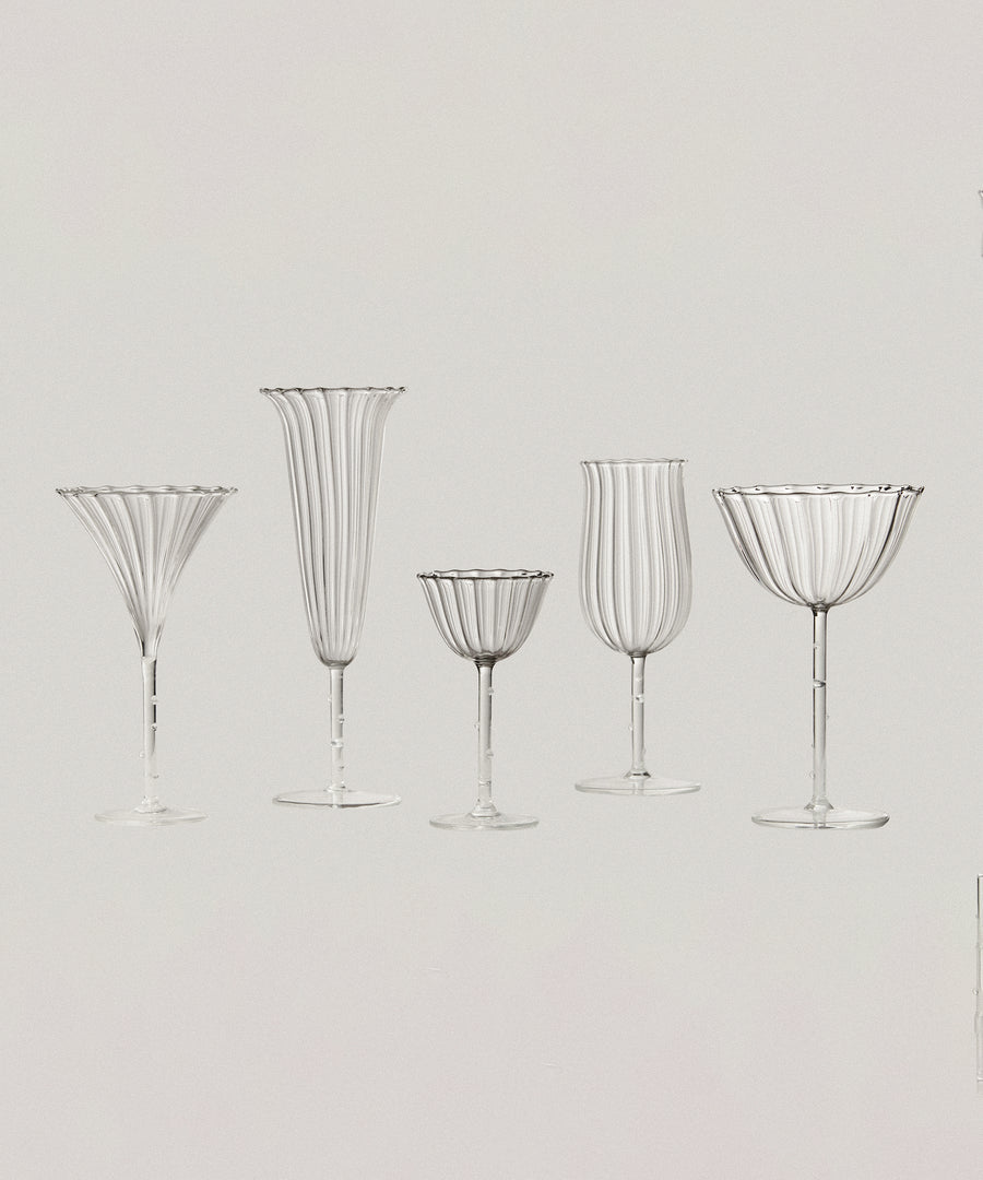 Trumpet Aperitif Glass, Set of 4