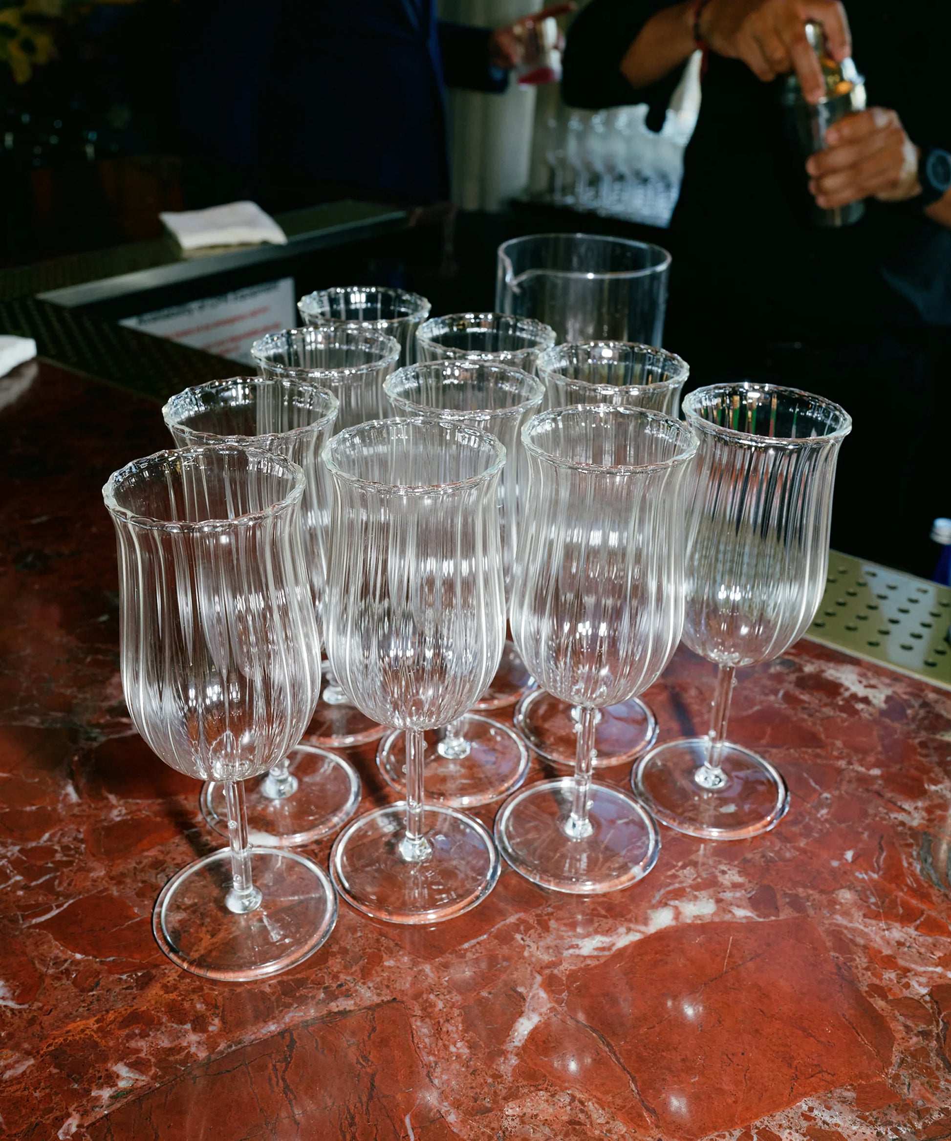 Tulip Wine Glass, Set of 4 by Sophie Lou Jacobsen