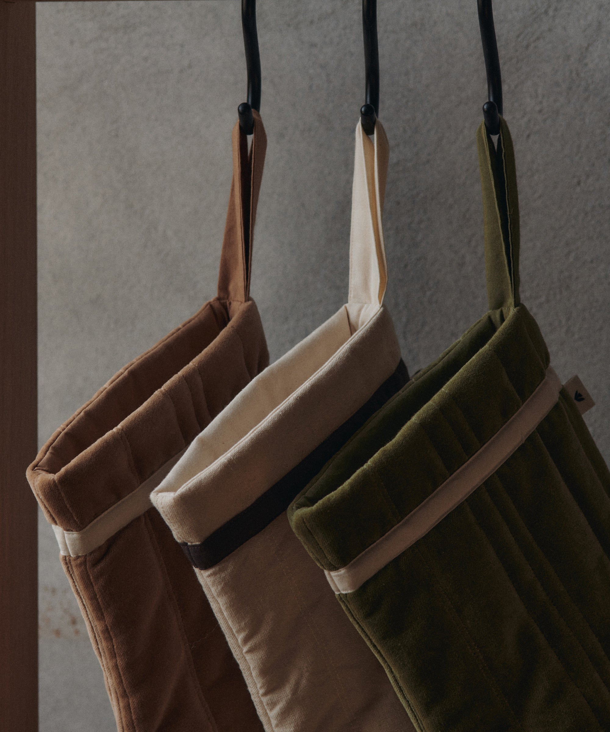 Vari Quilted Christmas Stocking