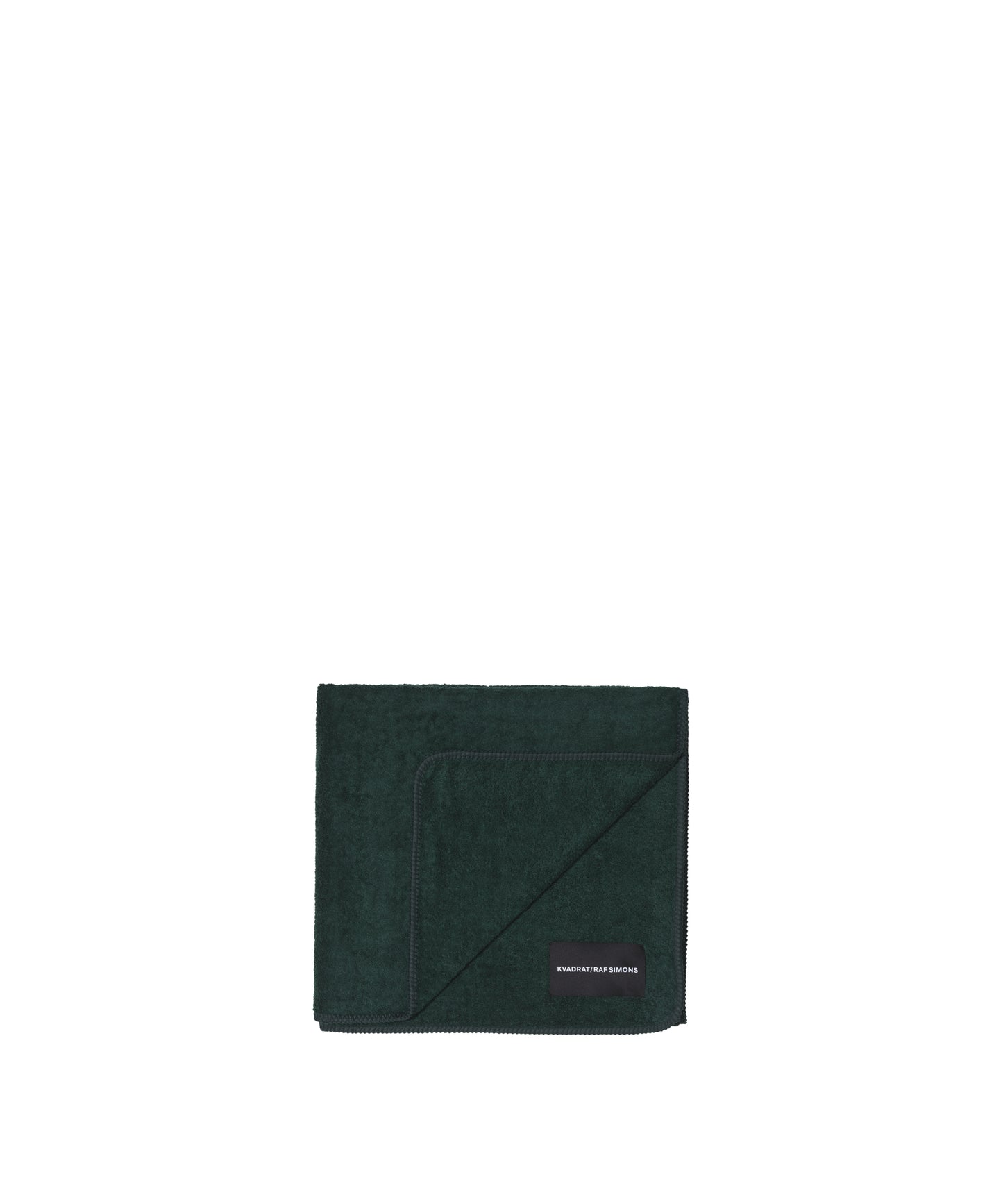 Whipstitch Beach Towel, Dark Green