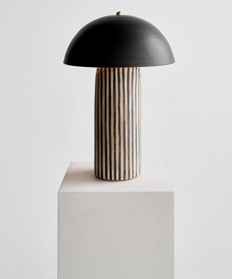 Tera Lamp - Stripe (Black Shade)