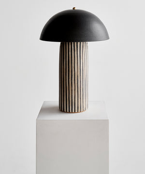 Tera Lamp - Stripe (Black Shade)