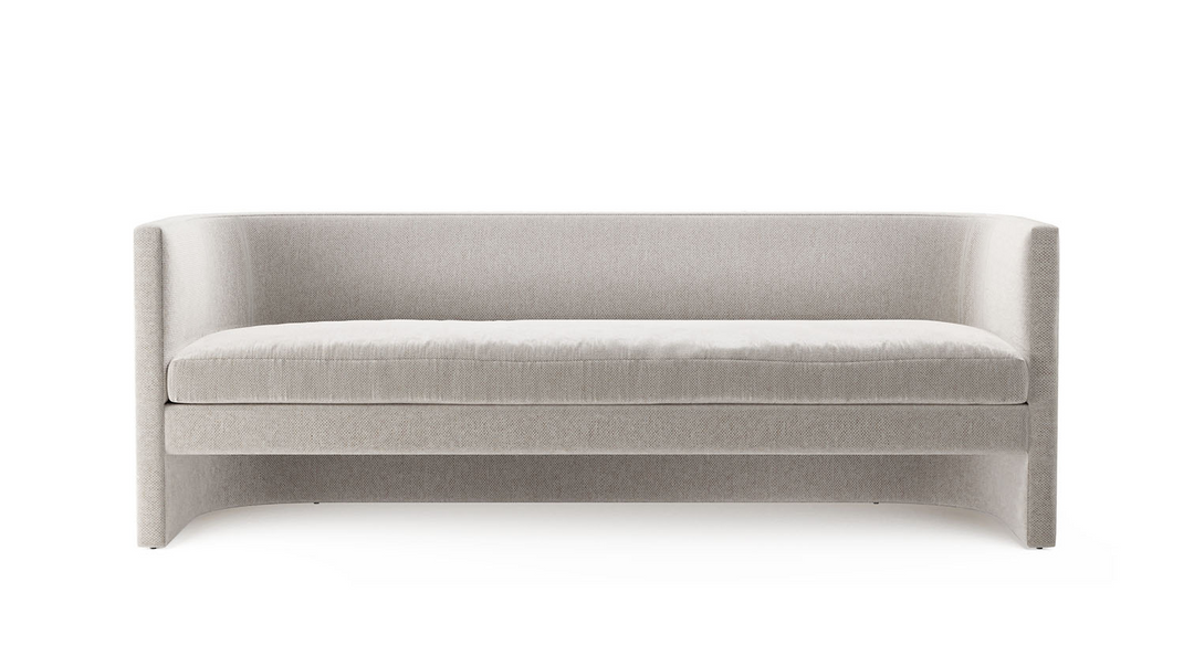 Arc Sofa - 60" - Ivory Boucle - Sample