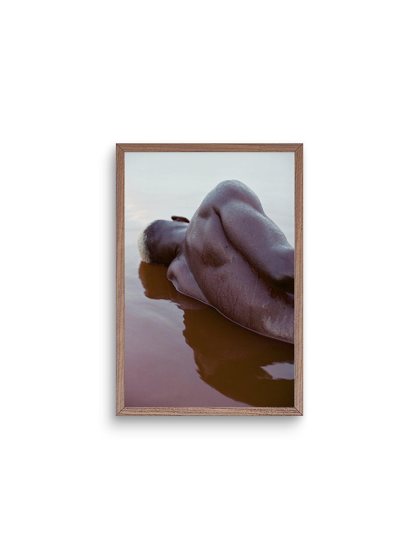 Lac Rose, #6 by Denisse Ariana Perez - Gallery Walnut - 16 x 24 - Sample