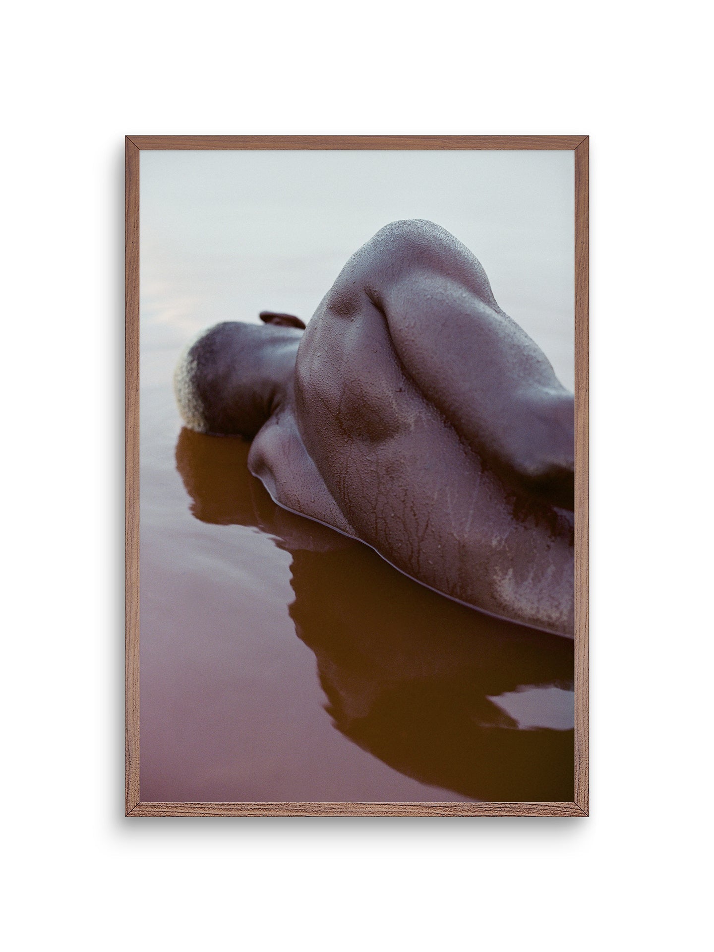 Lac Rose, #6 by Denisse Ariana Perez - Gallery Walnut - 16 x 24 - Sample