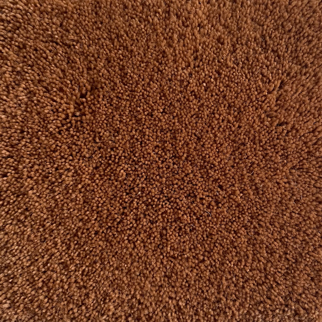 100% New Zealand Wool Rug Swatch in Toasted Nut