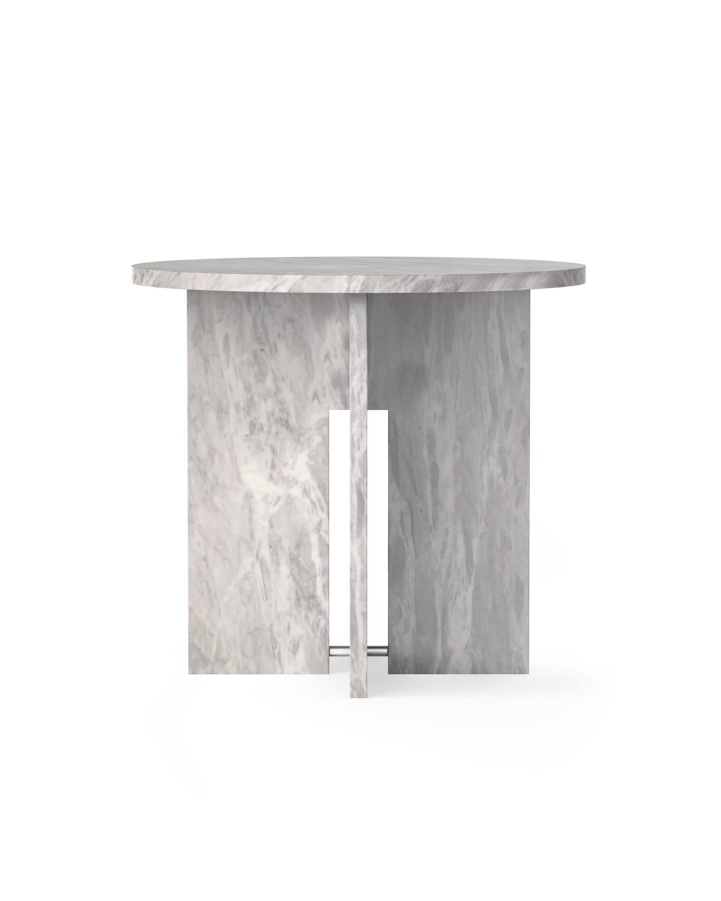 Segment Round Dining Table - Grigio Nuvolato - Sample