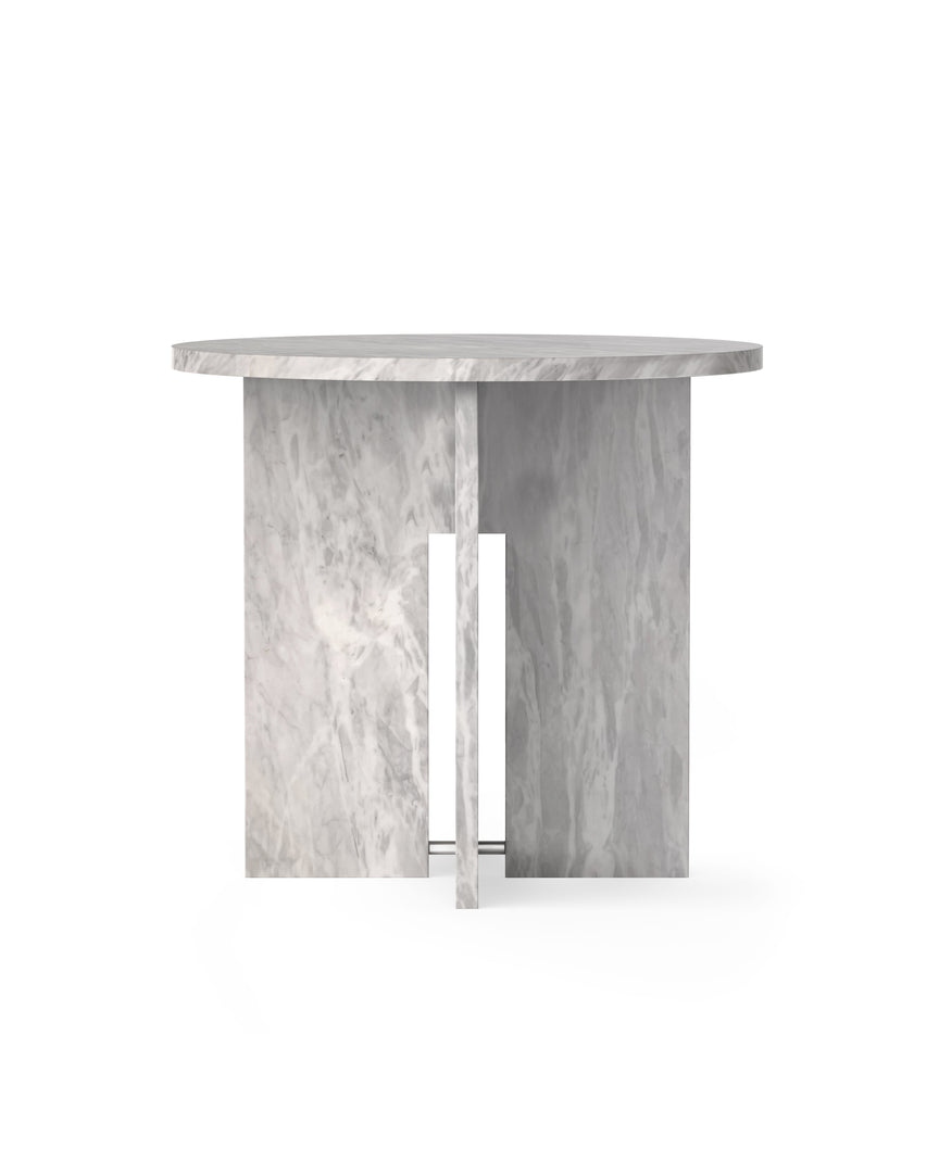 Segment Round Dining Table - Grigio Nuvolato - Sample