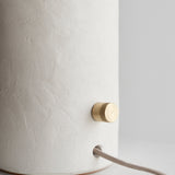 Tera Lamp - Lime Plaster, White