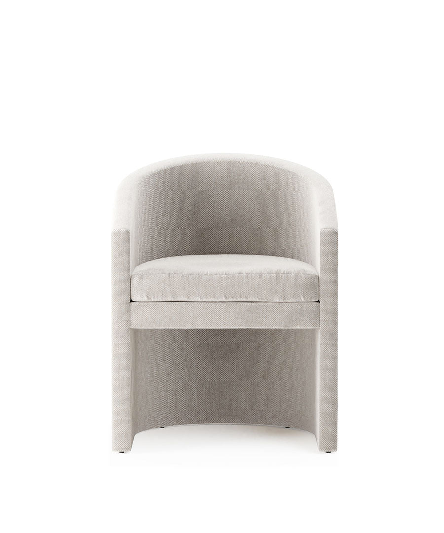 Arc Dining or Desk Chair - Taupe - Sample