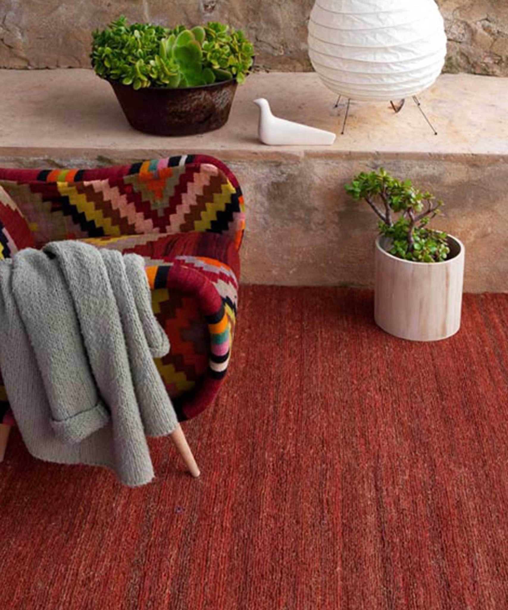 Earth Rug in Terracota by nanimarquina | TRNK