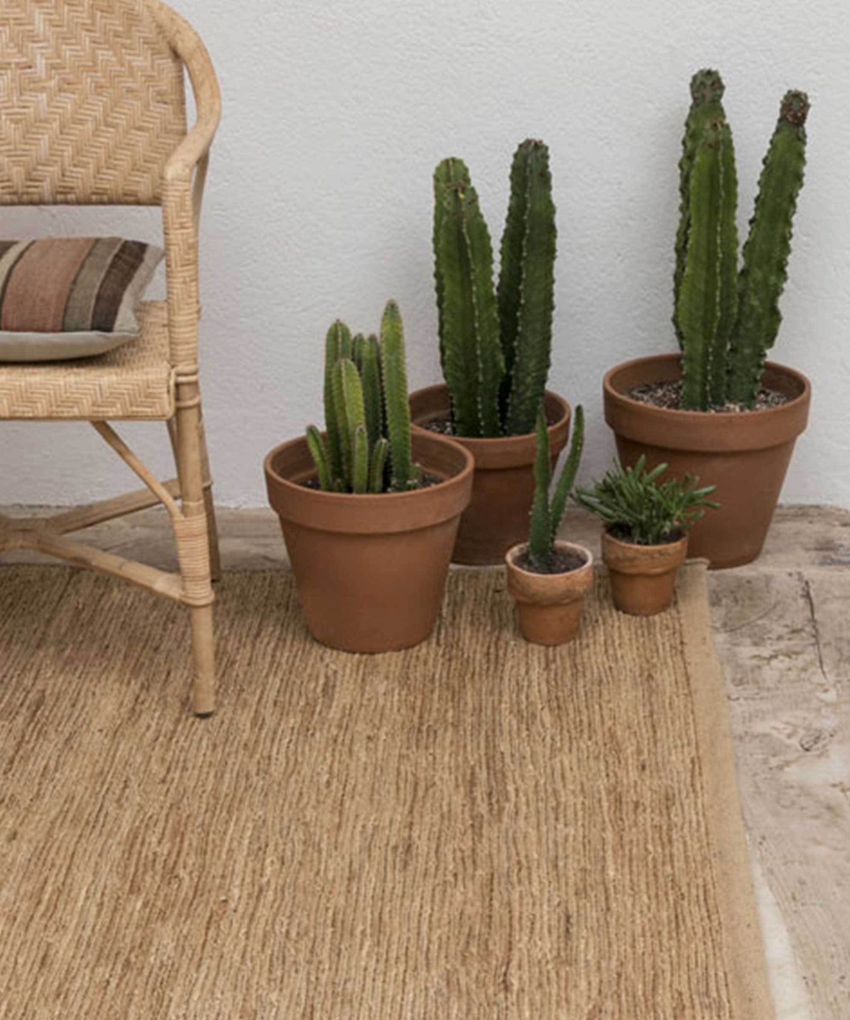 Knitted Rug in Natural by nanimarquina | TRNK