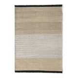 Tres Stripes Outdoor Rug in Black